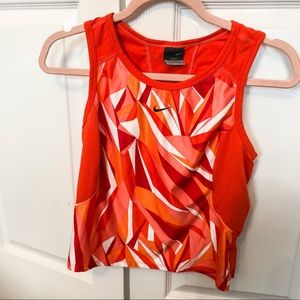 vintage nike crop top